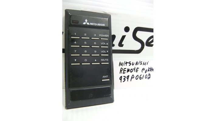 Mitsubishi 939P06102 remote control .